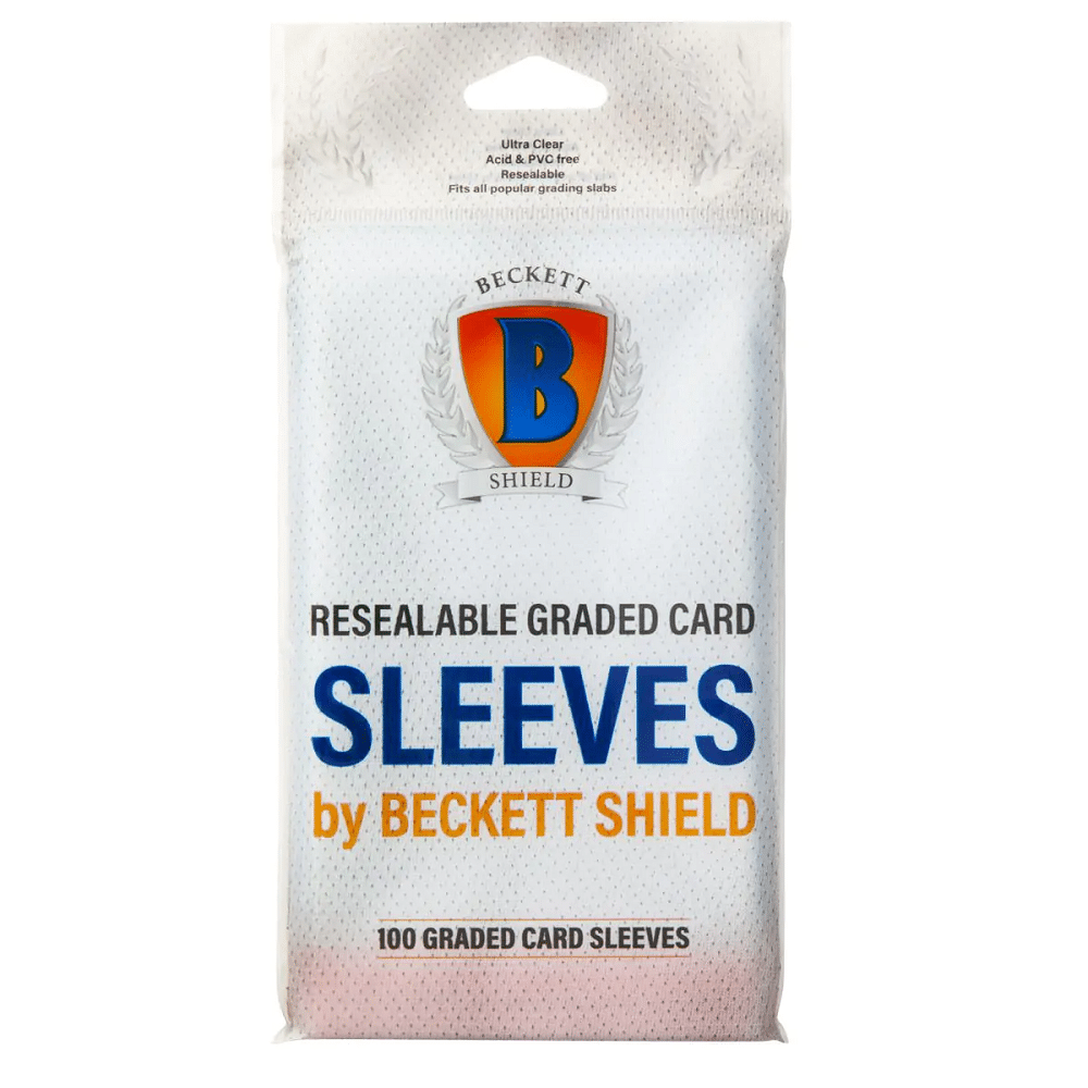 Beckett Shield Resealable Graded 100ct Sleeves image 0